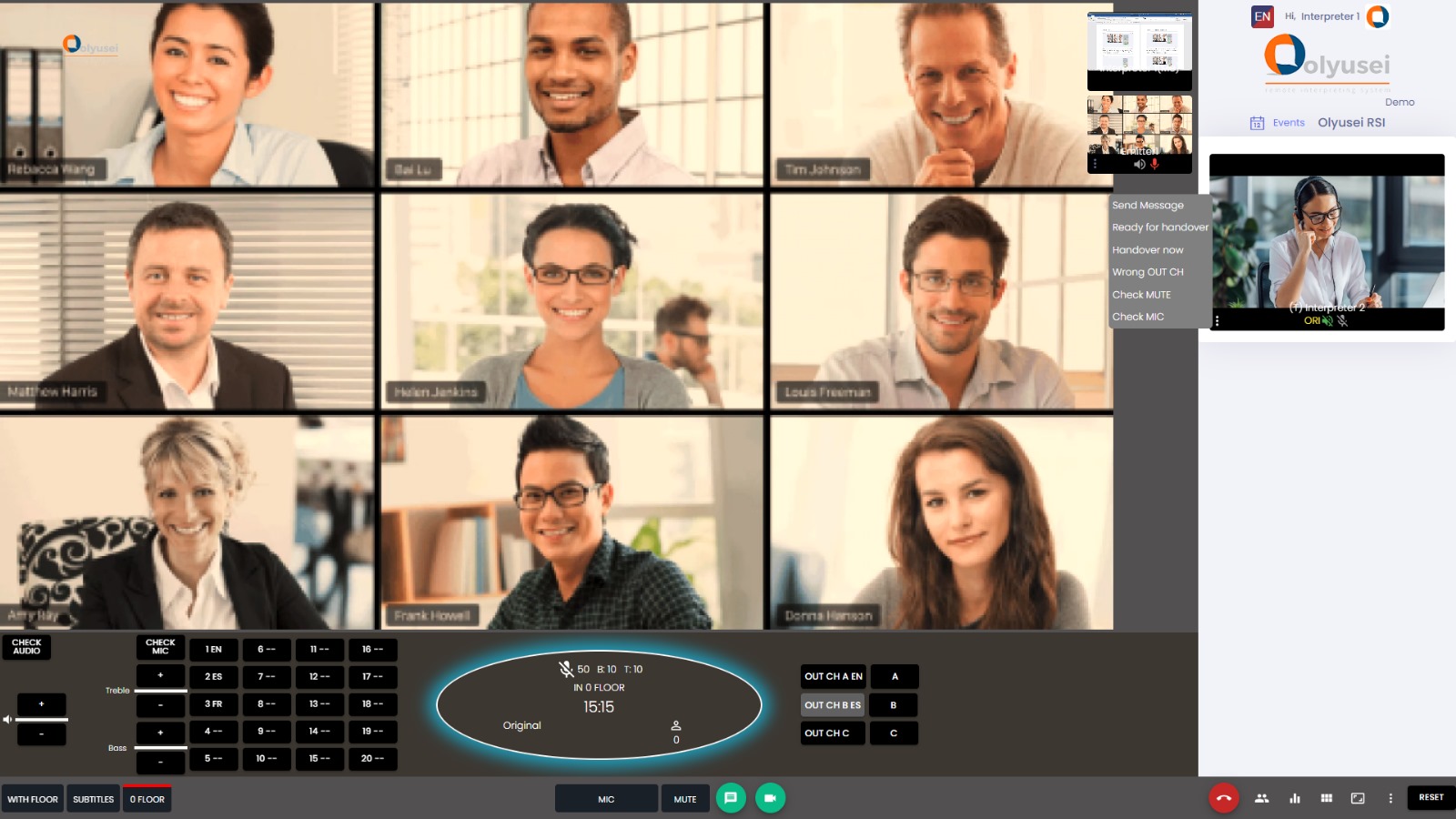 consola virtual Olyusei